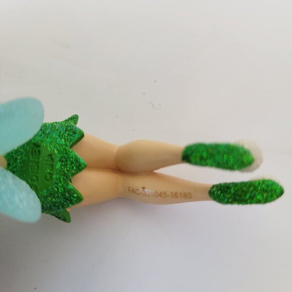 RARE Disney Parks Christmas Ornament Tinker Bell Holding a Snowflake NWT - Picture 7 of 9
